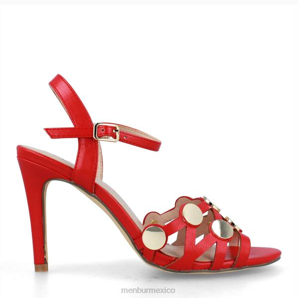 zapato casual elegante Menbur caccuri rojo mujer 04JD3287
