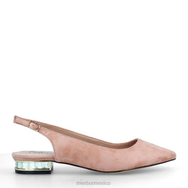 zapato casual elegante Menbur calamia maquillaje rosa mujer 04JD3268