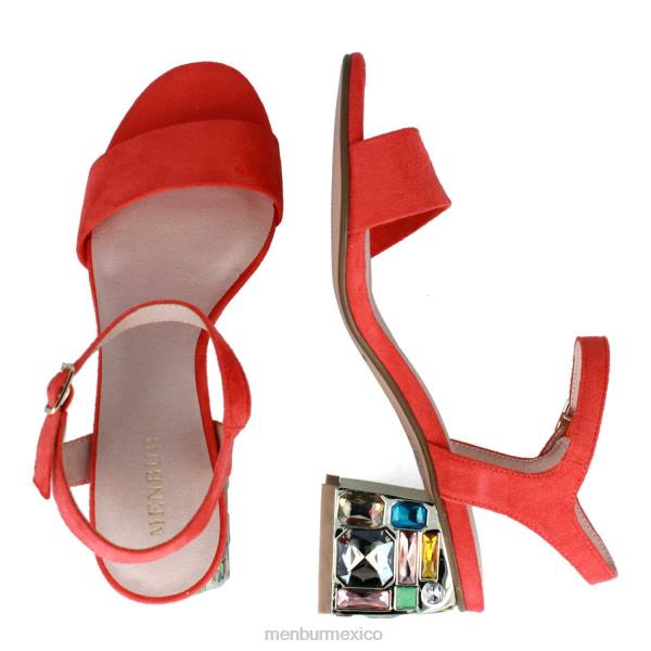 zapato casual elegante Menbur calamonaci coral mujer 04JD541