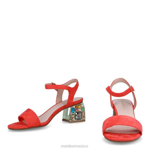 zapato casual elegante Menbur calamonaci coral mujer 04JD541
