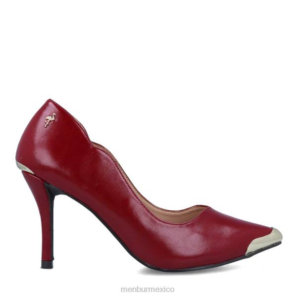 zapato casual elegante Menbur calari rojo mujer 04JD3371