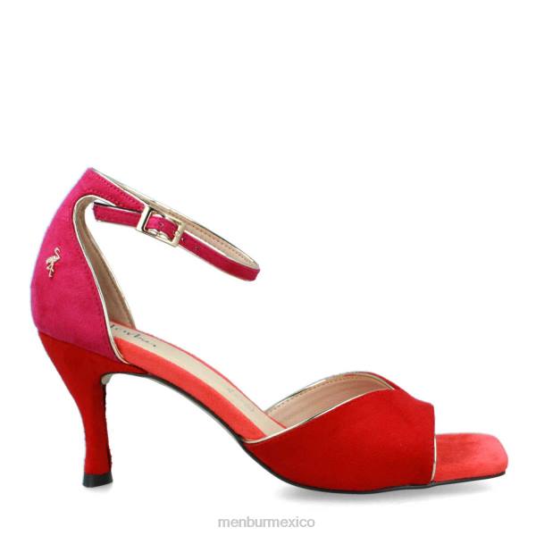 zapato casual elegante Menbur calolzio rojo mujer 04JD255