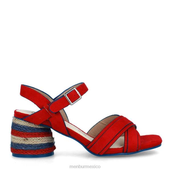 zapato casual elegante Menbur camona rojo mujer 04JD3594