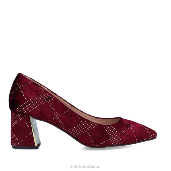 zapato casual elegante Menbur campotosto rojo mujer 04JD3397