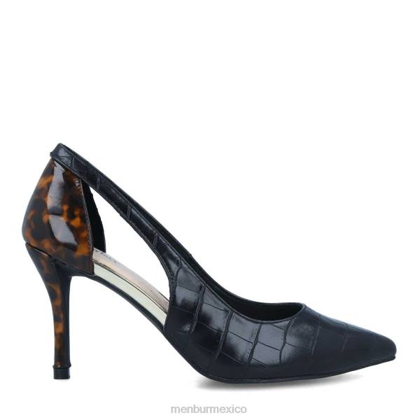zapato casual elegante Menbur canalonga negro mujer 04JD413