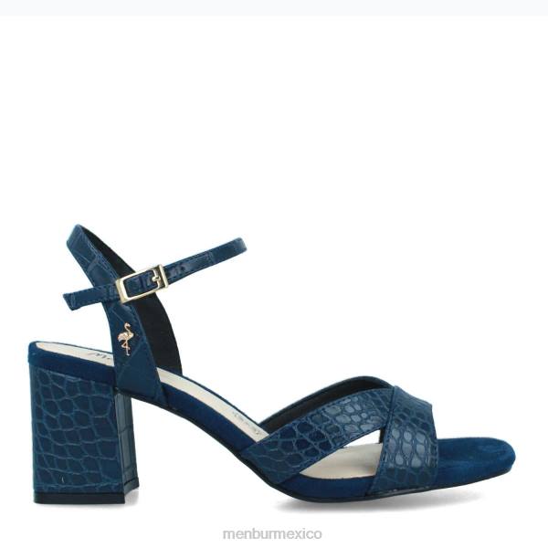 zapato casual elegante Menbur capodimonte azul oscuro mujer 04JD3126