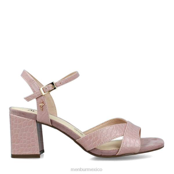 zapato casual elegante Menbur capodimonte maquillaje rosa mujer 04JD3128