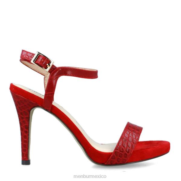 zapato casual elegante Menbur capodirigo rojo mujer 04JD3087