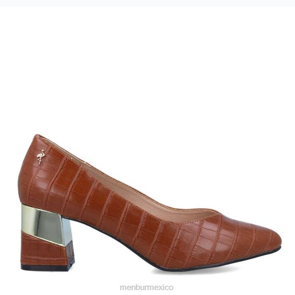 zapato casual elegante Menbur cappostrado marrón mujer 04JD3379