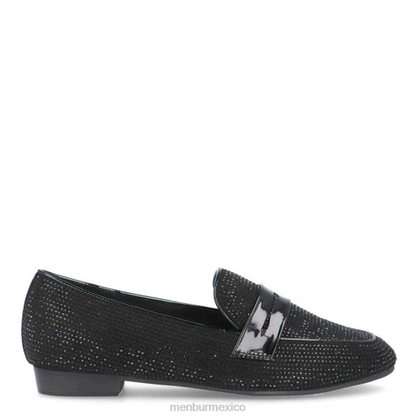 zapato casual elegante Menbur capriolo negro mujer 04JD3380