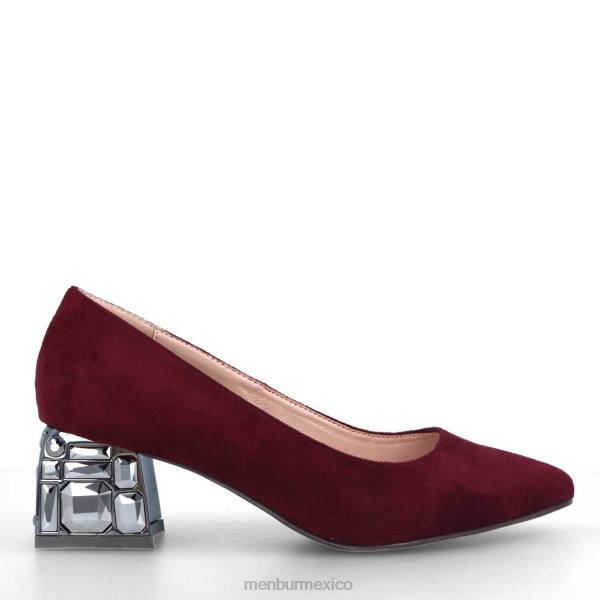 zapato casual elegante Menbur carpinona rojo mujer 04JD381