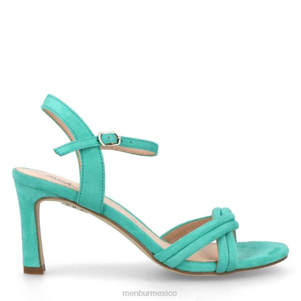 zapato casual elegante Menbur celano verde mujer 04JD3280
