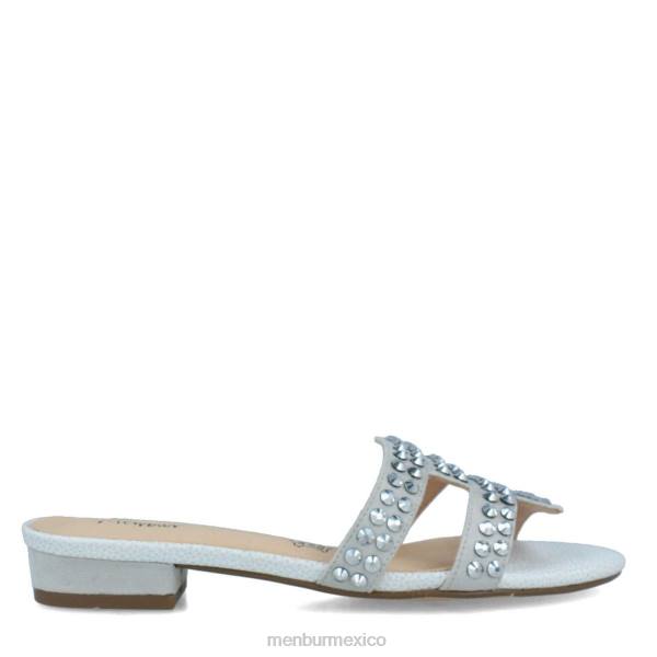 zapato casual elegante Menbur cervinia plata mujer 04JD3152