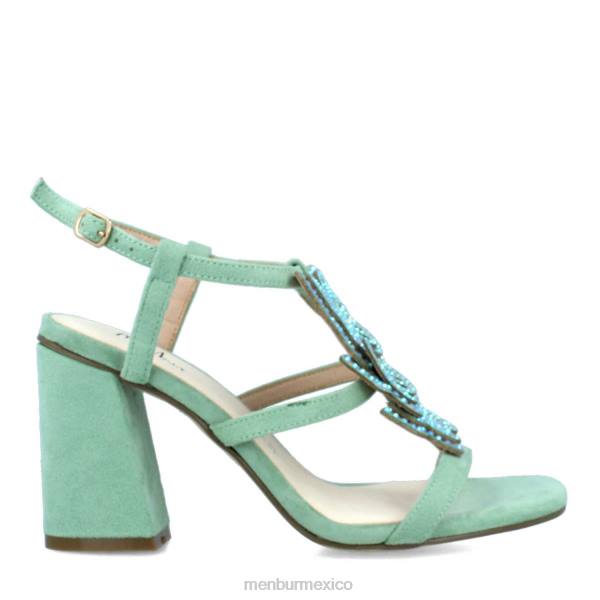 zapato casual elegante Menbur chienti verde mujer 04JD3091