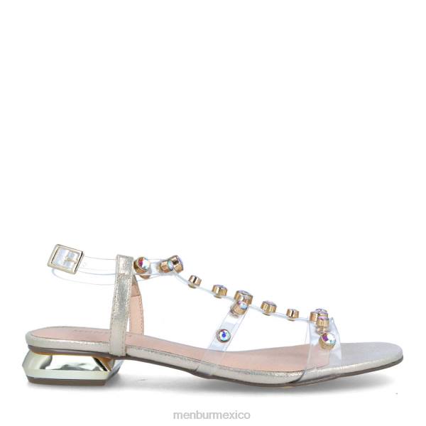 zapato casual elegante Menbur comilona oro mujer 04JD285