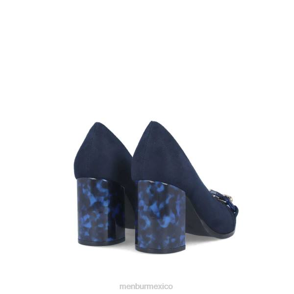 zapato casual elegante Menbur cornello azul oscuro mujer 04JD3403