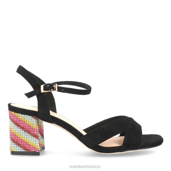 zapato casual elegante Menbur cremasco negro mujer 04JD3248