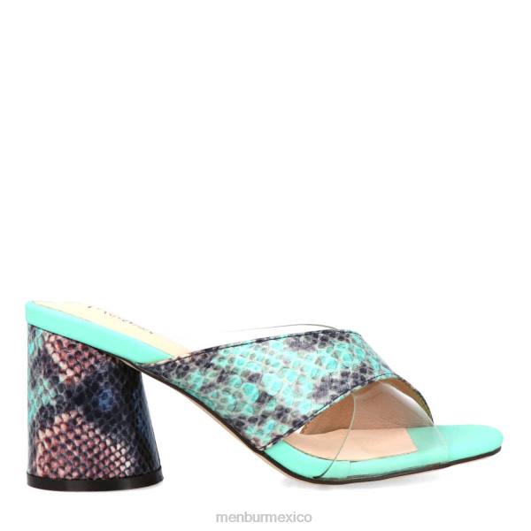 zapato casual elegante Menbur dogana verde mujer 04JD3216