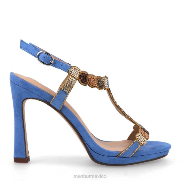 zapato casual elegante Menbur dorena azul claro mujer 04JD503