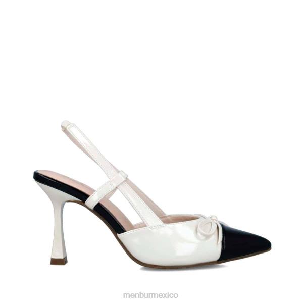 zapato casual elegante Menbur eltanino blanco mujer 04JD457