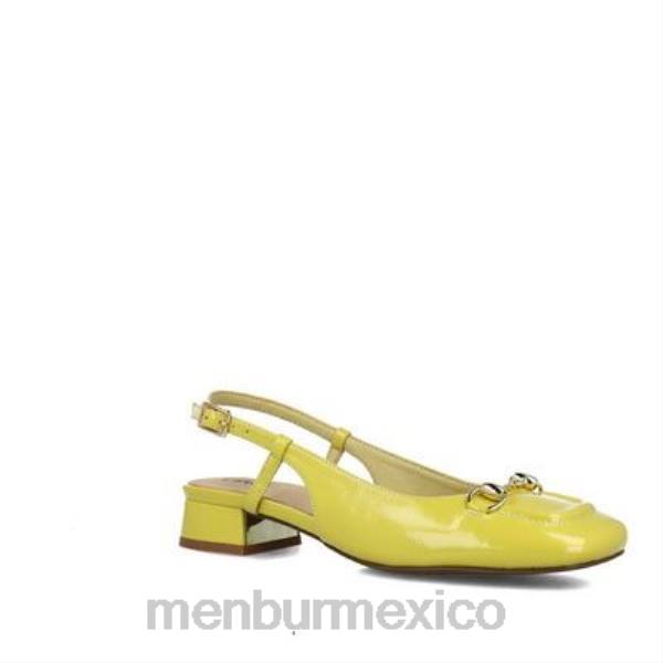 zapato casual elegante Menbur escultor amarillo mujer 04JD2955