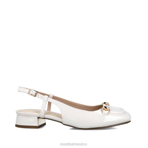 zapato casual elegante Menbur escultor blanco mujer 04JD2952