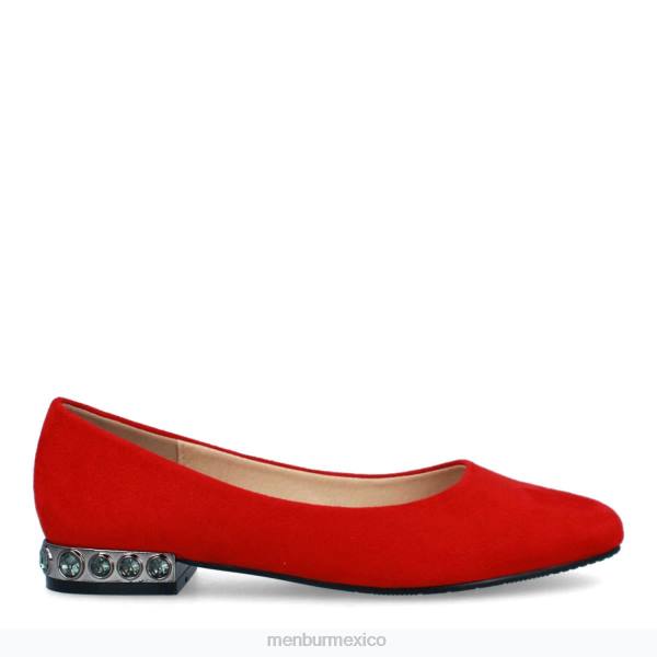 zapato casual elegante Menbur estela rojo mujer 04JD3388
