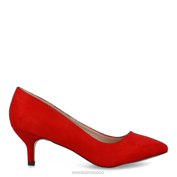 zapato casual elegante Menbur estelvio rojo mujer 04JD392