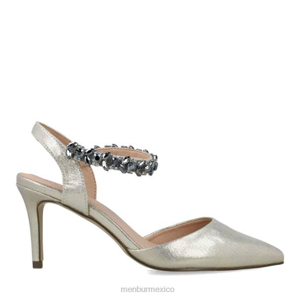 zapato casual elegante Menbur eunosto oro mujer 04JD420