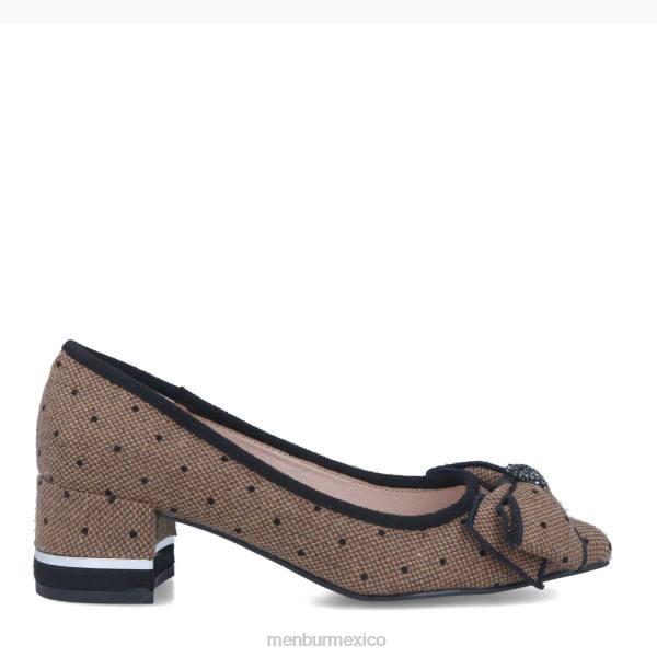 zapato casual elegante Menbur fitalia marrón mujer 04JD414