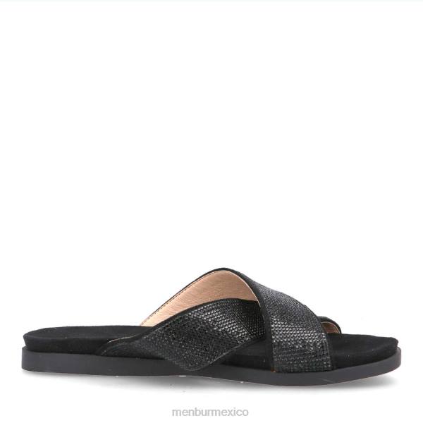 zapato casual elegante Menbur horno negro mujer 04JD3185