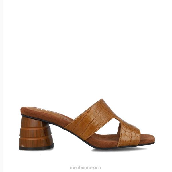 zapato casual elegante Menbur lacerta marrón mujer 04JD193