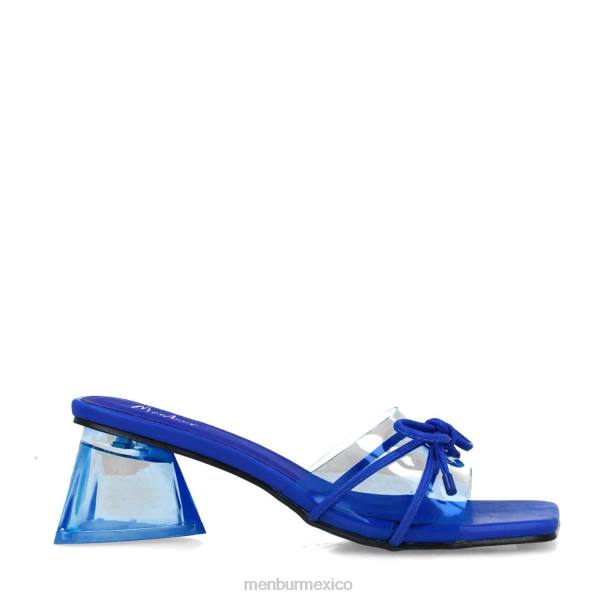 zapato casual elegante Menbur lupus azul medio mujer 04JD3452