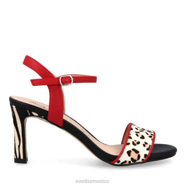 zapato casual elegante Menbur mesola rojo mujer 04JD3283