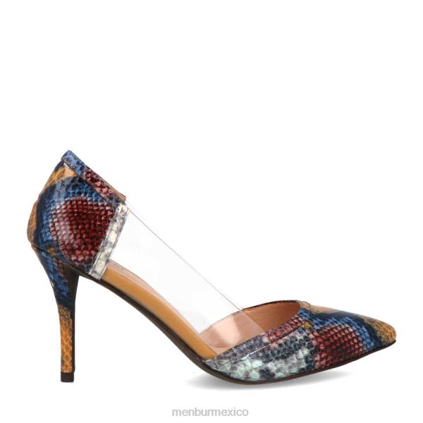 zapato casual elegante Menbur minoprio amarillo mujer 04JD387