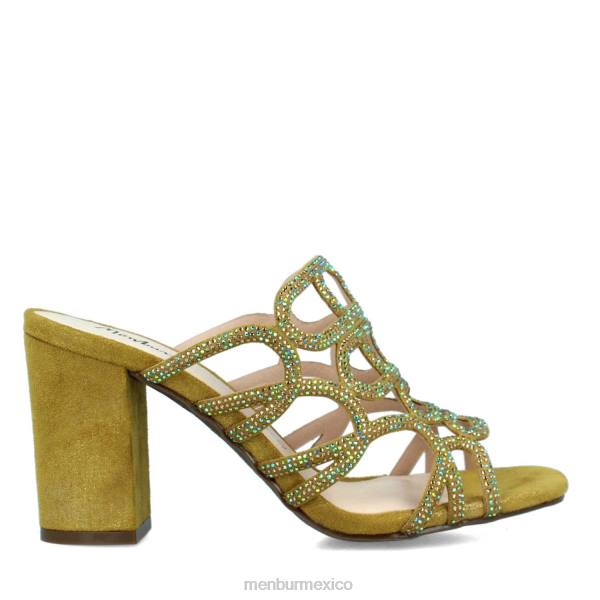 zapato casual elegante Menbur murata amarillo mujer 04JD3508