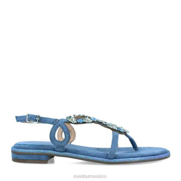 zapato casual elegante Menbur novarese azul claro mujer 04JD3074