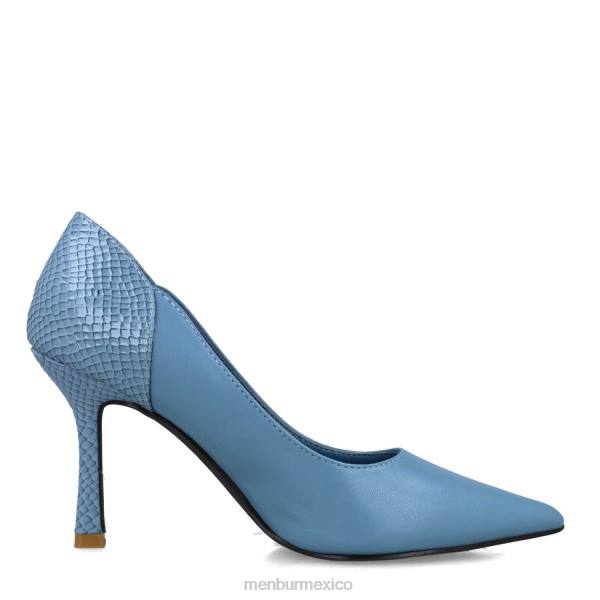 zapato casual elegante Menbur octanos azul claro mujer 04JD3498