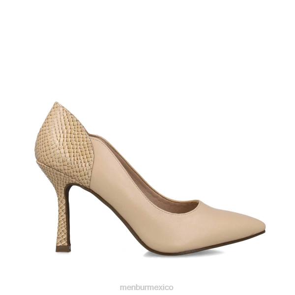 zapato casual elegante Menbur octanos beige mujer 04JD3496