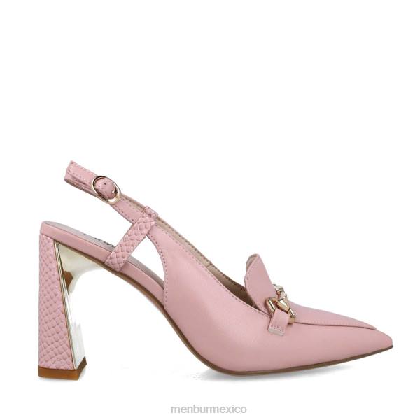 zapato casual elegante Menbur octanos maquillaje rosa mujer 04JD3459