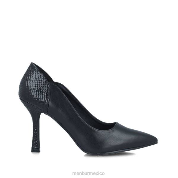 zapato casual elegante Menbur octanos negro mujer 04JD455