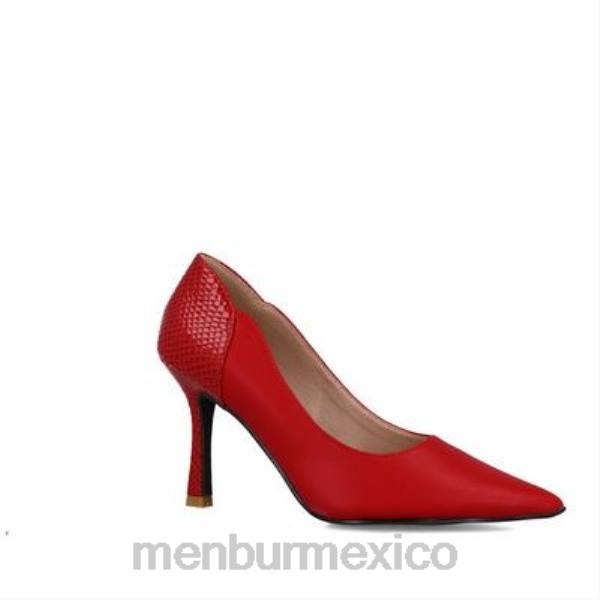 zapato casual elegante Menbur octanos rojo mujer 04JD3497