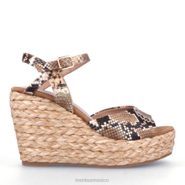 zapato casual elegante Menbur parini beige mujer 04JD3189