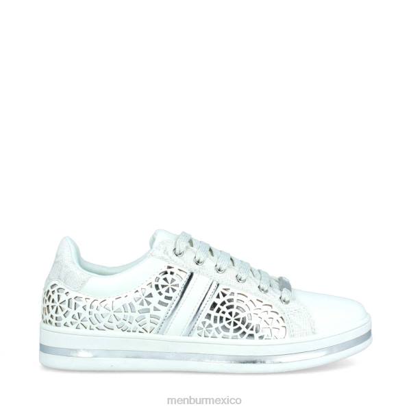 zapato casual elegante Menbur prueba plata mujer 04JD3427