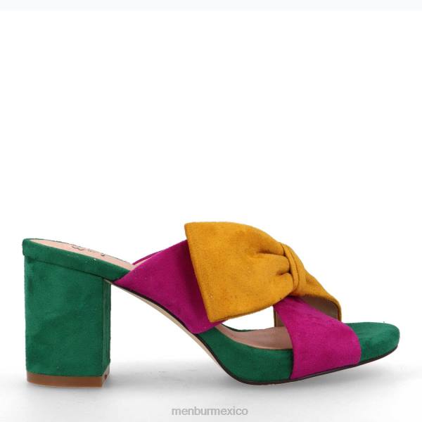 zapato casual elegante Menbur rasica amarillo mujer 04JD3603