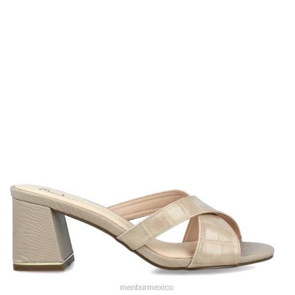 zapato casual elegante Menbur roccella beige mujer 04JD3554