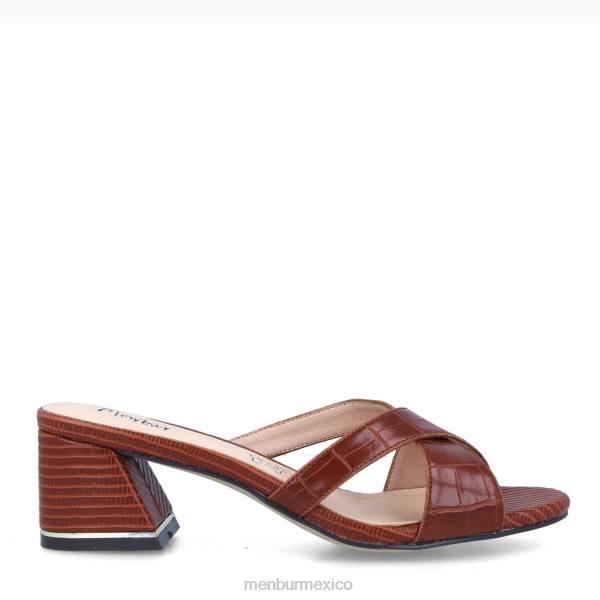 zapato casual elegante Menbur roccella marrón mujer 04JD3553