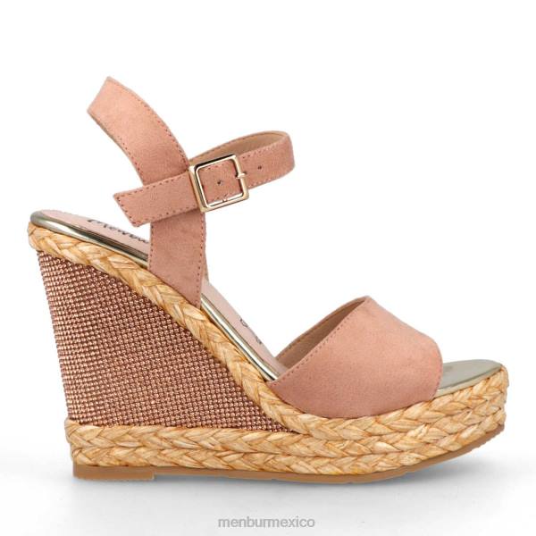 zapato casual elegante Menbur satrian maquillaje rosa mujer 04JD3618