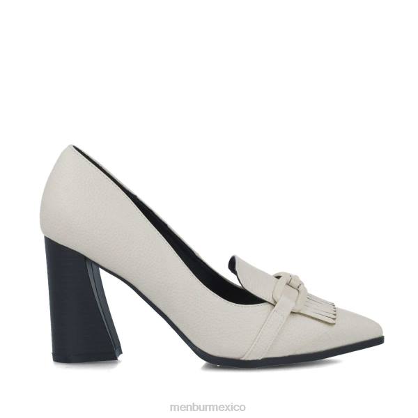 zapato casual elegante Menbur sextanes blanco mujer 04JD192
