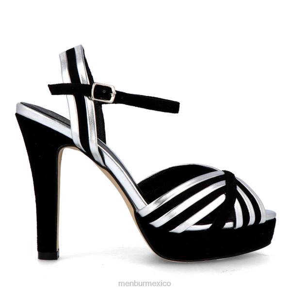 zapato casual elegante Menbur término plata mujer 04JD346